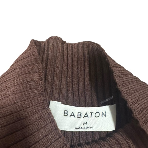 Aritzia Babaton Sculpt Knit Tie-Back Longsleeve - Picture 11 of 11